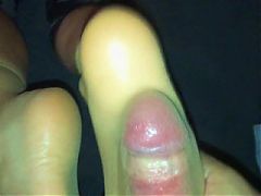Amateur cum compilation #3 MILF FEET, SOCKS AND MORE